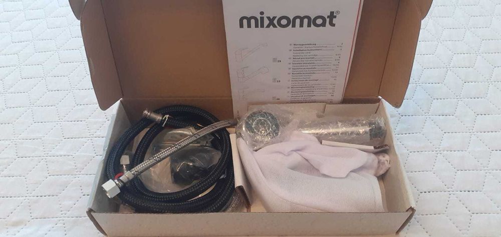 *Baterie inox chiuveta-cu dus extractibil-Aragon Mixomat-Austria!