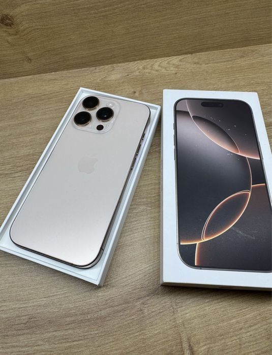 Iphone 16 pro desert titanium impecabil !