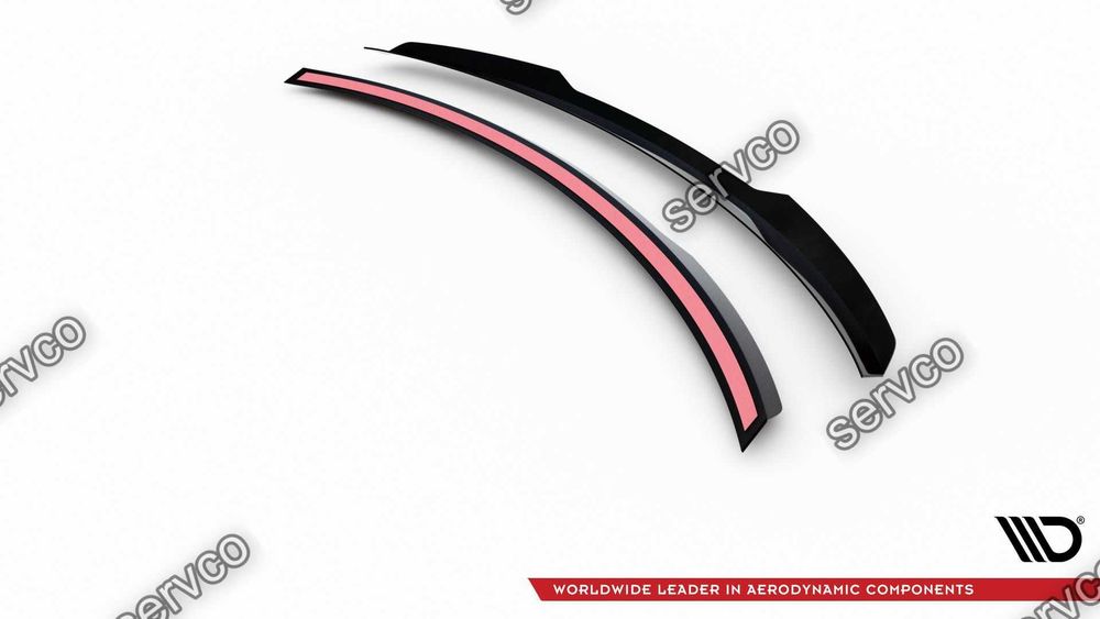Eleron spoiler cap Mercedes E Class W213 Facelift Sedan AMG-Line 2021- v5 - Maxton Design
