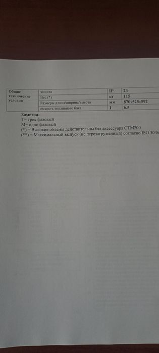 Сварочный генератор MOSA TS 200 /CF