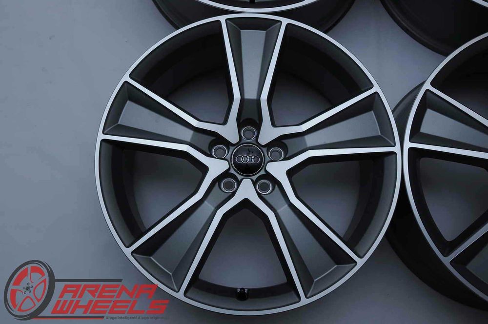 Jante Noi 20 inch Originale Audi Q5 SQ5 FY R20 Gri + Diamond Cut