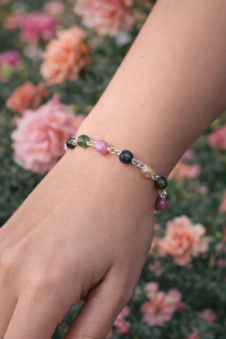 Браслет женский с турмалином