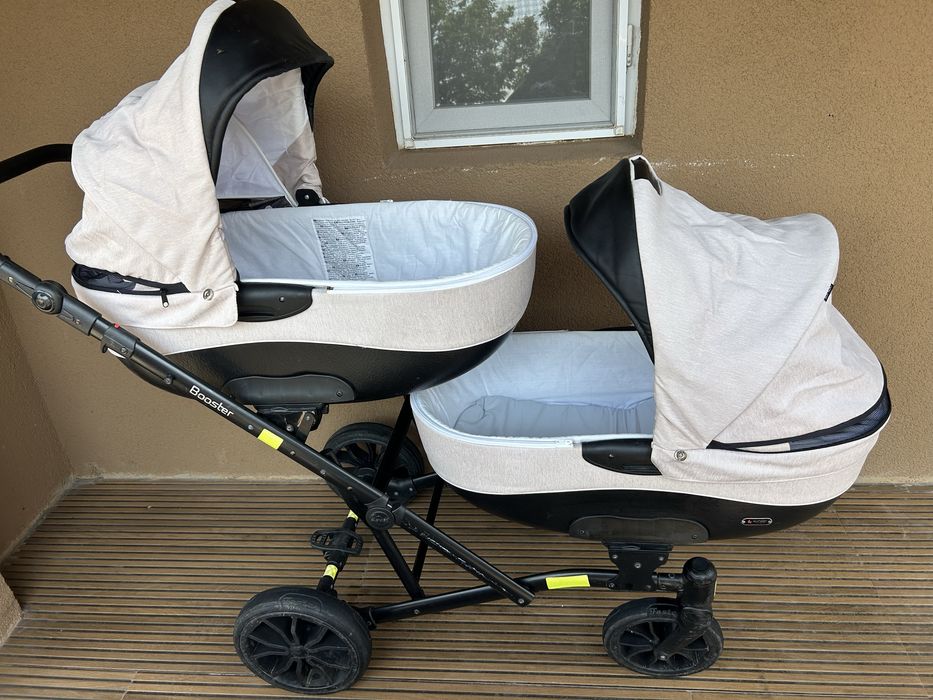 Carucior gemeni Kunert Booster 3 in 1