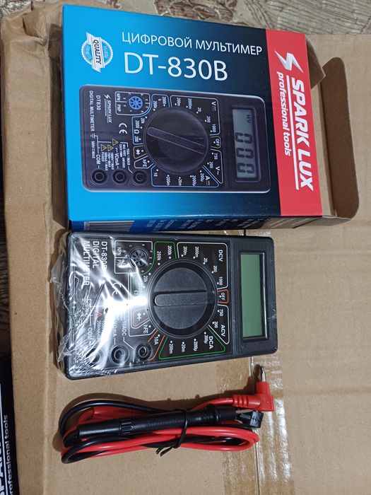 Цифровой Тестер, Мультимер DT-830B Новые в упаковке