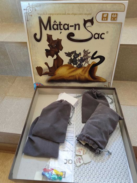 Joc Mâța-n sac – Joc de societate