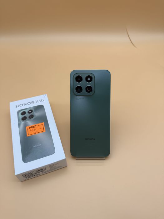 Honor X6b , 128 GB , 4 GB RAM , Forest Green / Amanet R Shop Gold / Cod produs 91