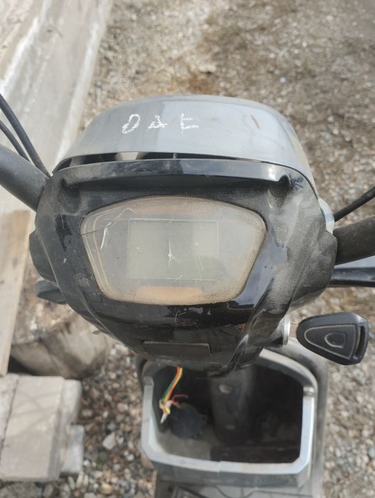 Электромопед на ходу