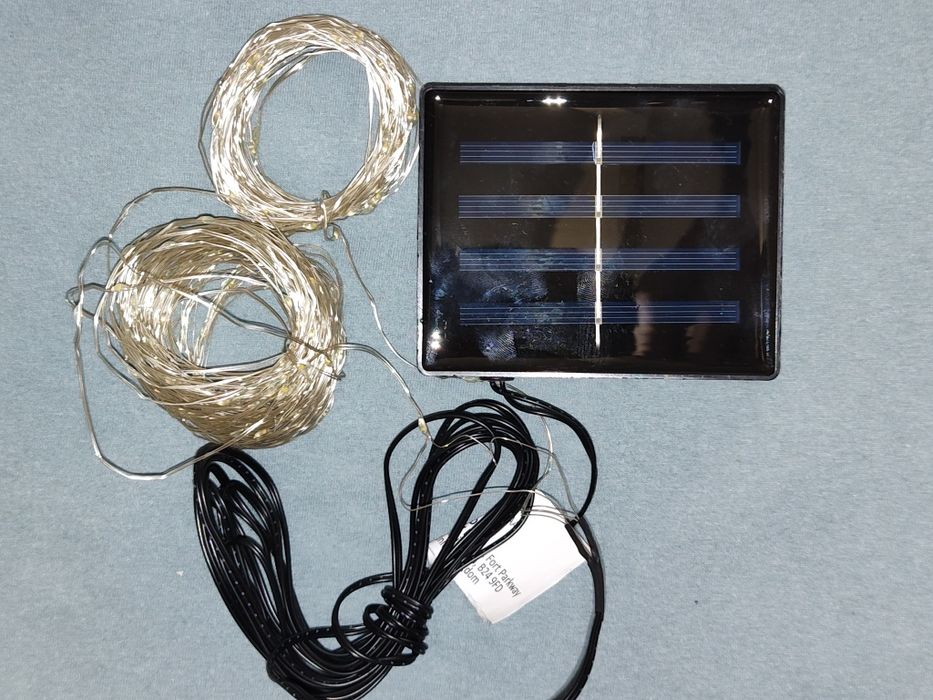 Ghirlanda de lumină solară cu leduri 20 m