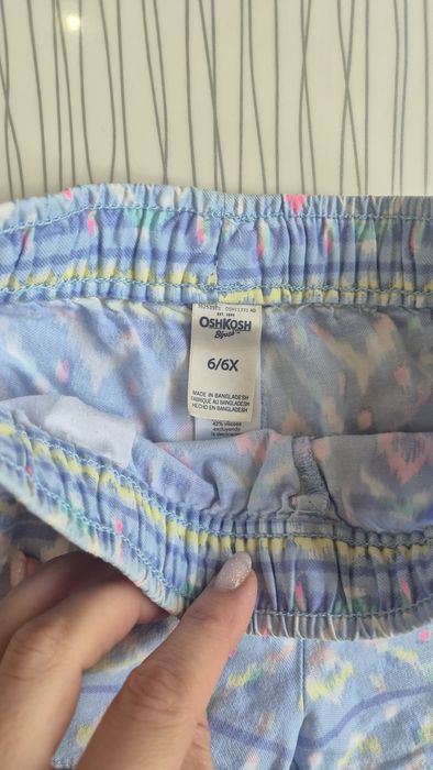 Шорты Carters и OshKosh на девочку 6 лет