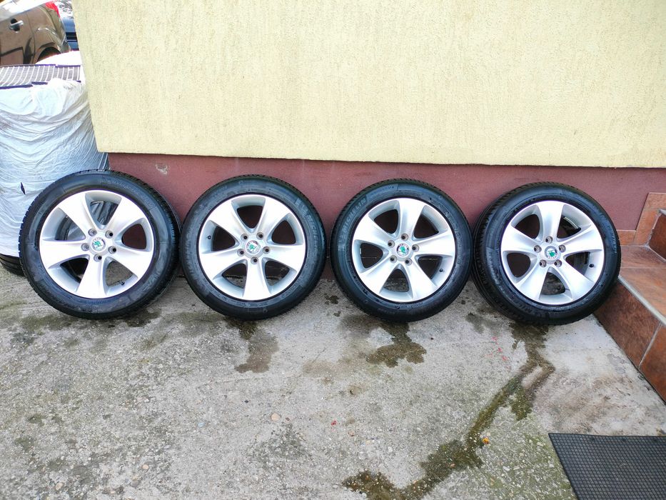 Jante aliaj 205/55/16 5x112 pt Skoda Octavia, VW Golf 5/6/7, Passat