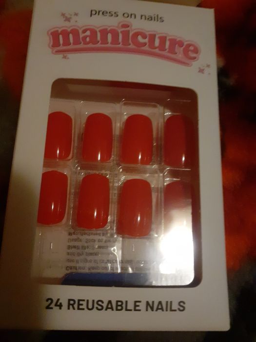 Unghii false dama 24 buc Nou