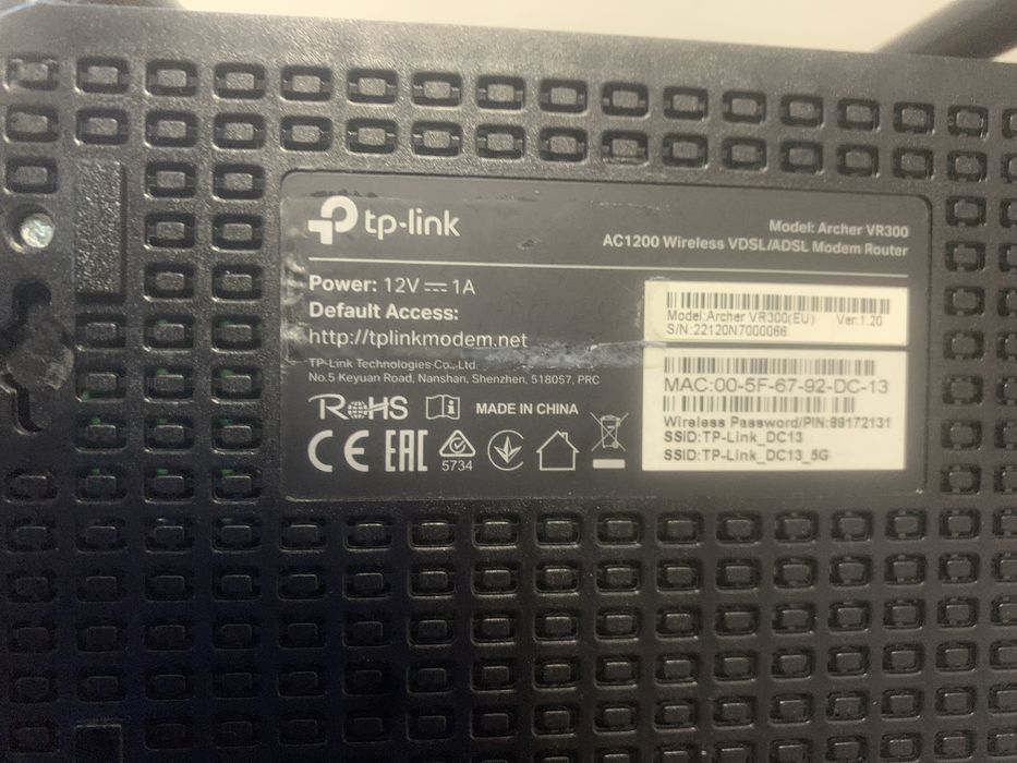 Продам  роутер модем в рабочем состоянии