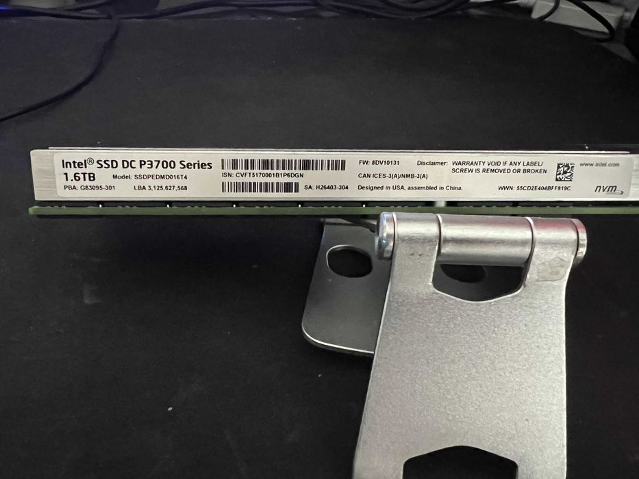 SSD INTEL DC P3600 series 1.6TB