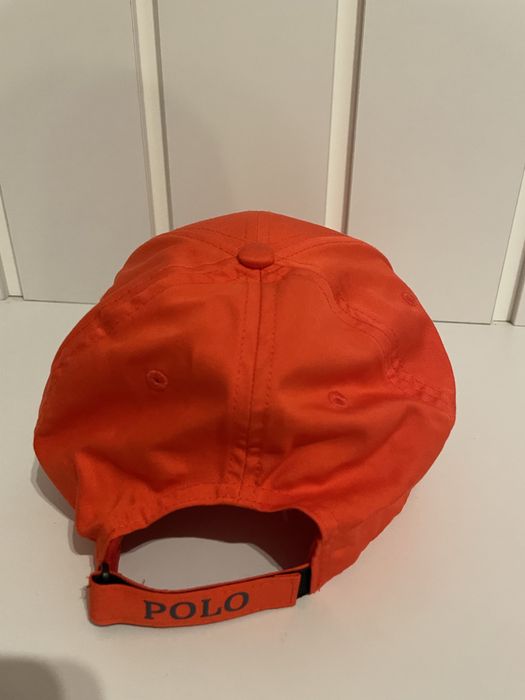 Sapca polo Ralph Lauren marime 59-L, nepurtata,portocaliu