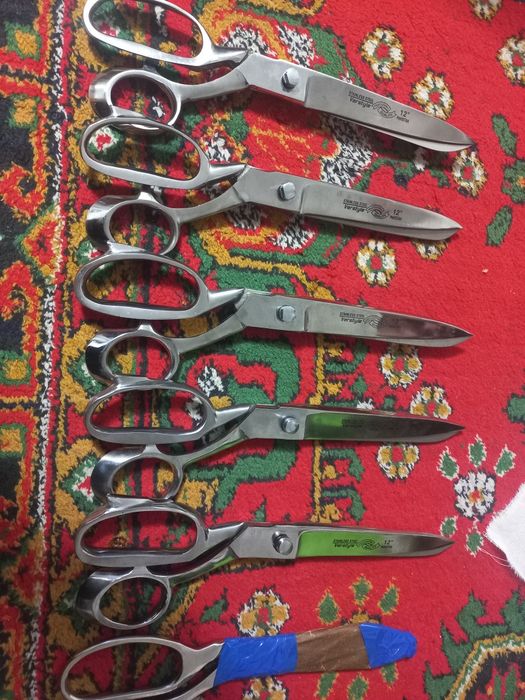 Российский ножницы  швейные для кожа
