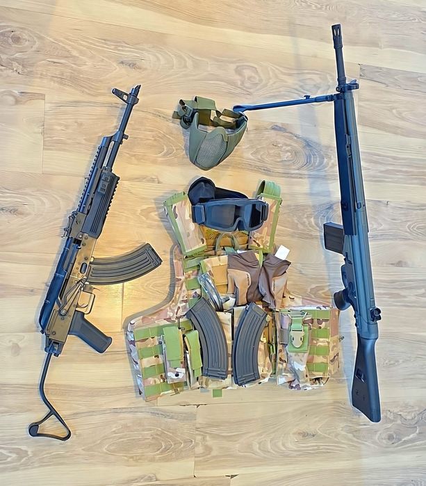 Pusca echipament airsoft