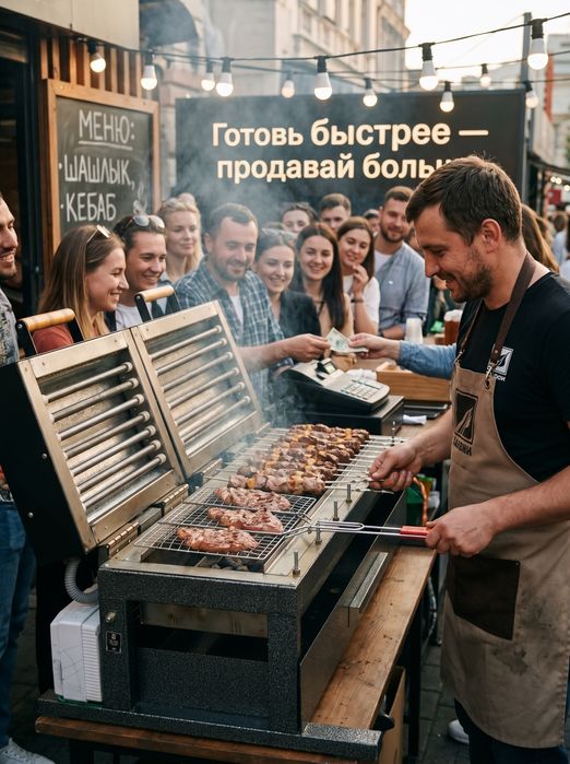 электро шашлычница PGS