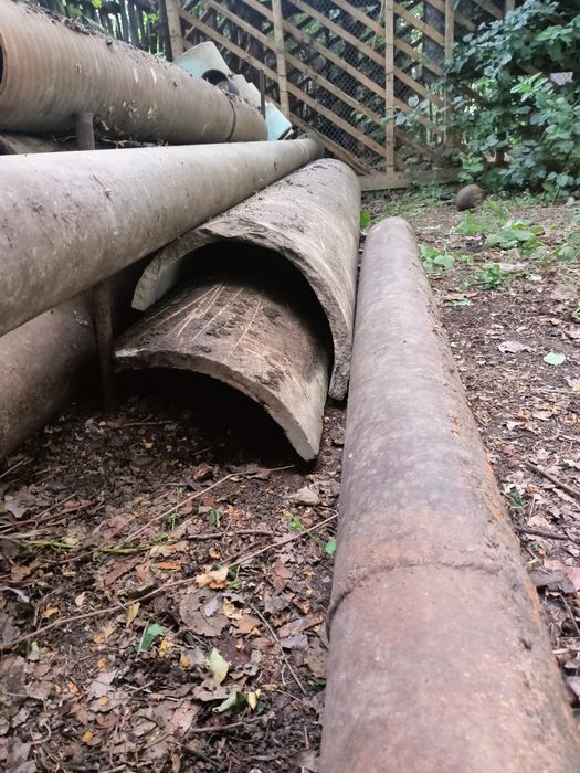 Трубы асбестовые и валы асбестовые