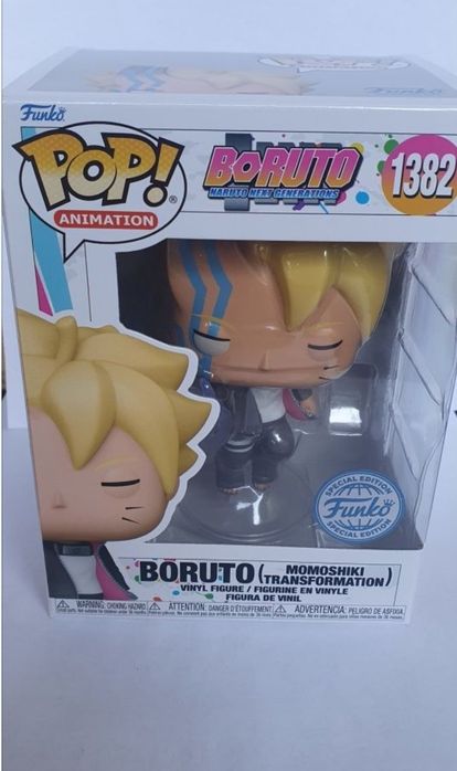Funko Pop,  Naruto Next Generation Boruto Momoshiki Transformation