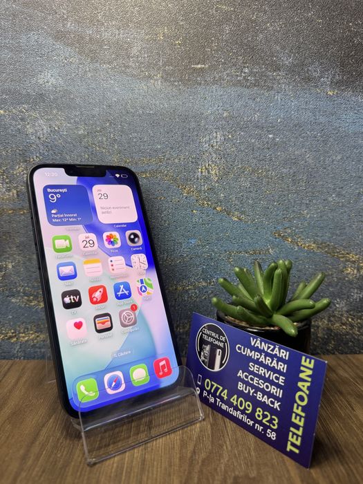 Iphone 14/128 GB/Garantie 2Ani Centrul de Telefoane/Rate