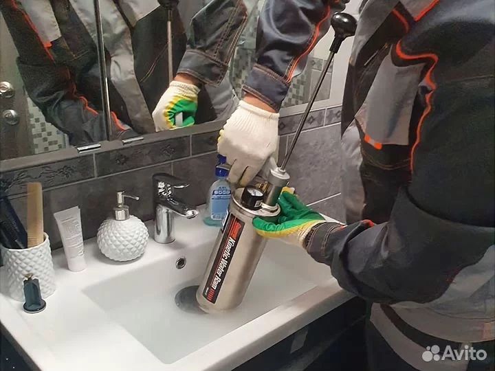 Прочистка. Засор. Крот. Промывка.