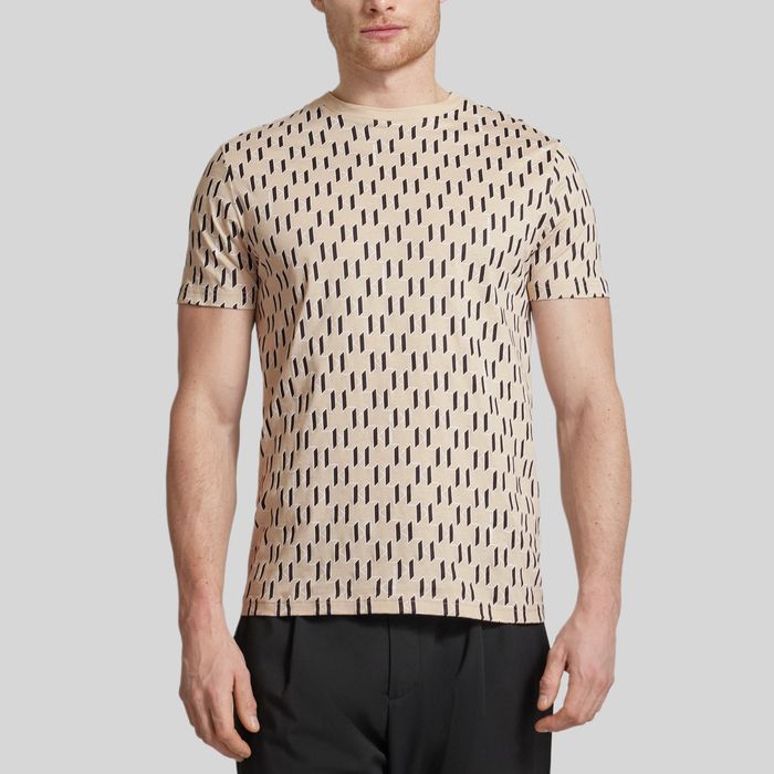 Оригинална мъжка тениска Karl Lagerfeld Beige