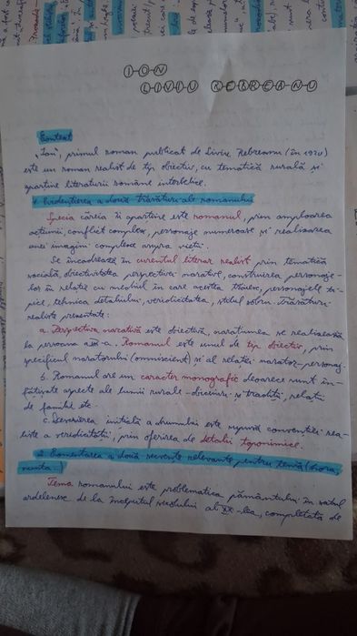 Materiale bac pentru limba romana