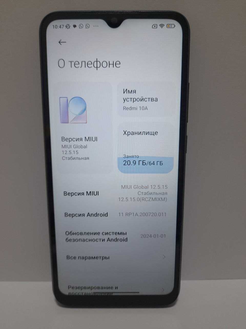 Xiaomi Redmi 10A 64гб {{Алматы}} 393453: 19 000 тг. - Мобильные телефоны /  смартфоны Алматы на Olx