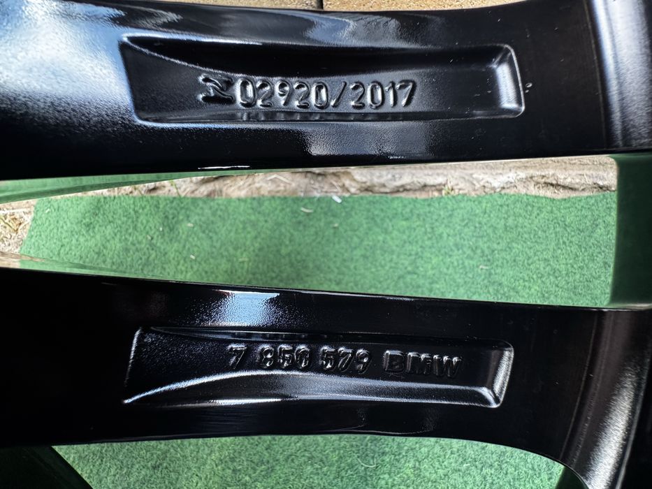 4 броя Джанти БМВ BMW 5x112 Style 647M BLACK 19 цола за G11 G12 G32 G30 G31 G20 G21