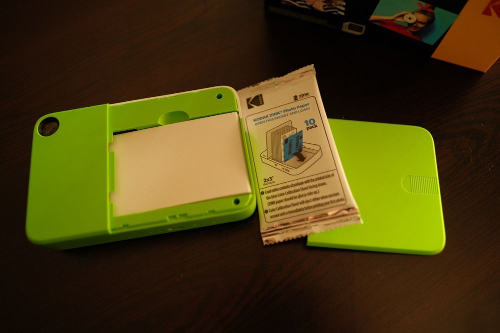 Kodak Printomatic ZINK green