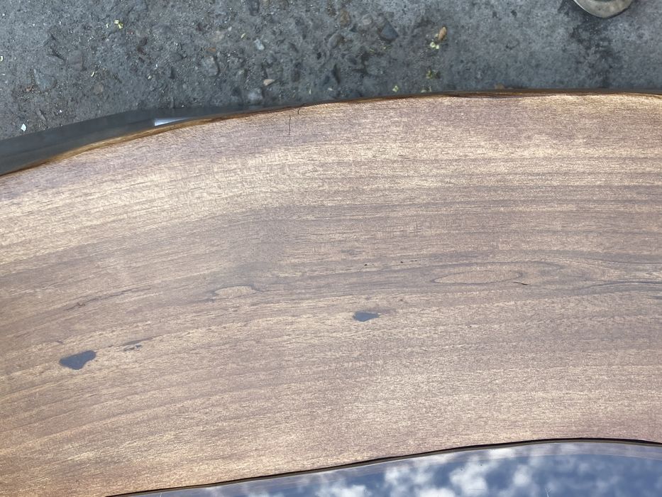 Трапезарна орехова маса 210 см