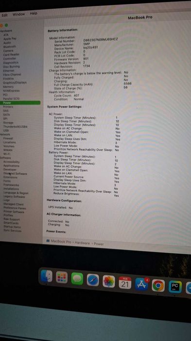 Macbook pro 2018 core i7