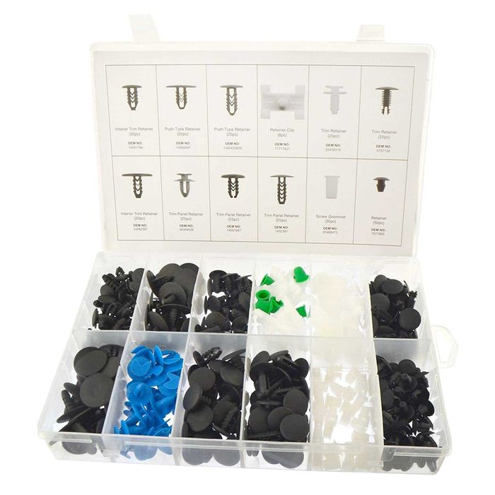 FIAT комплект щипки за кори тапицерия за автомобил Фиат