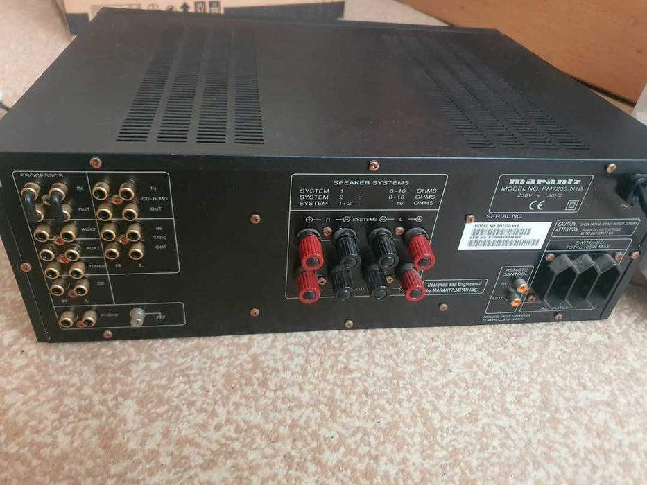 Luxman LR-6500 & Marantz PM7200