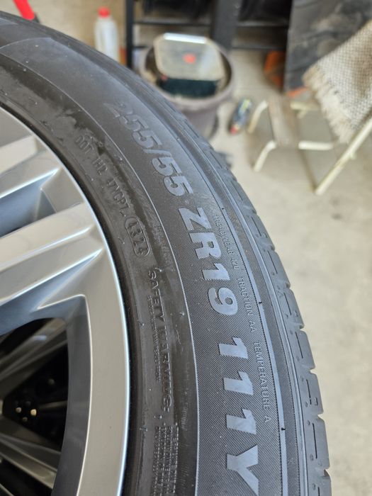 4 Броя 255/55/19 2xKumho 7mm 24dot 2xPirelli 5mm 22dot