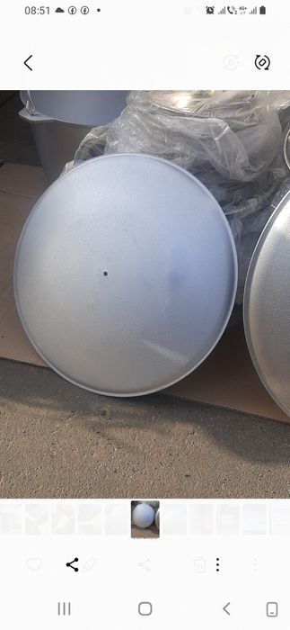 Vând capace pentru ceaune noi din aluminiu de la 8l 10l 24l 40l