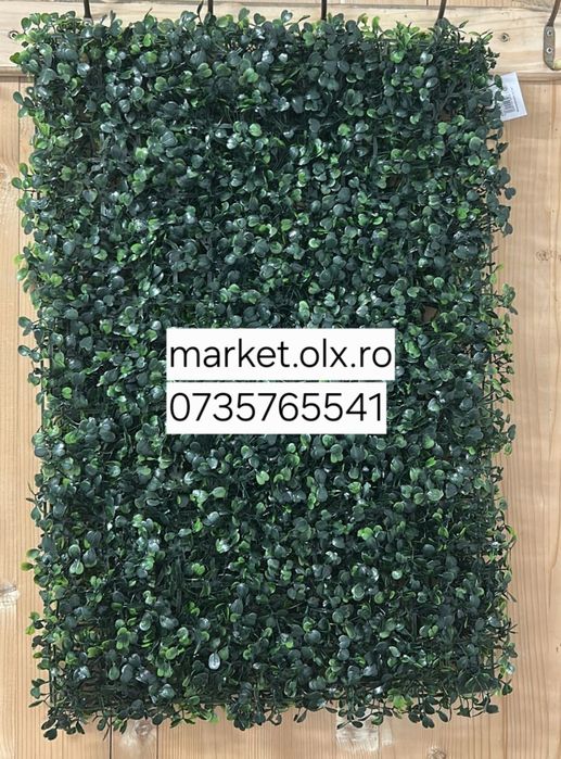Panou Verdeata covor frunze decorativ verde 60 x 40 cm