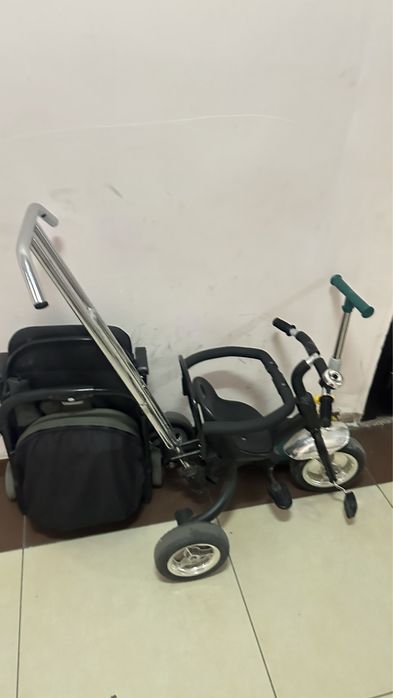 Продам коляску, велосипед и самокат