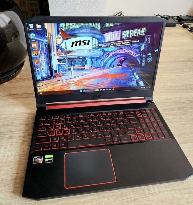 Игровые ноутбуки Acer Nitro/GeForce GTX1650/SSD 512GB/120 Герц