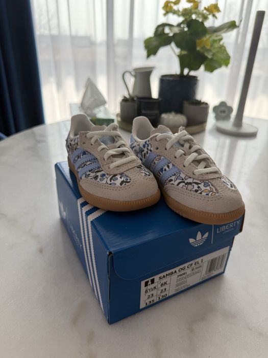 Tenisi Adidas Samba - Liberty London edition
