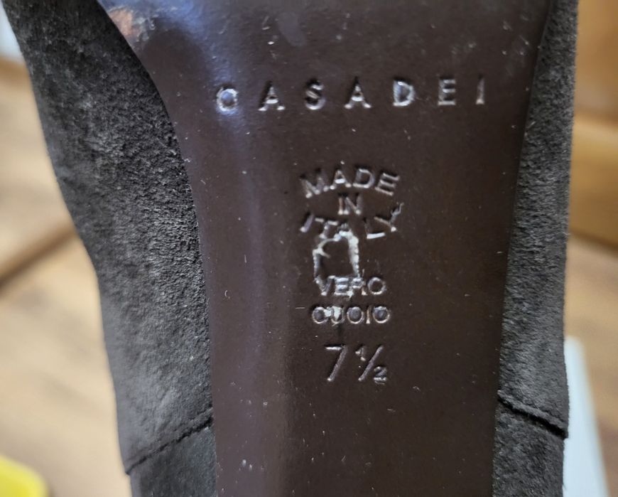 Ботильоны Casadei, размер 37.5