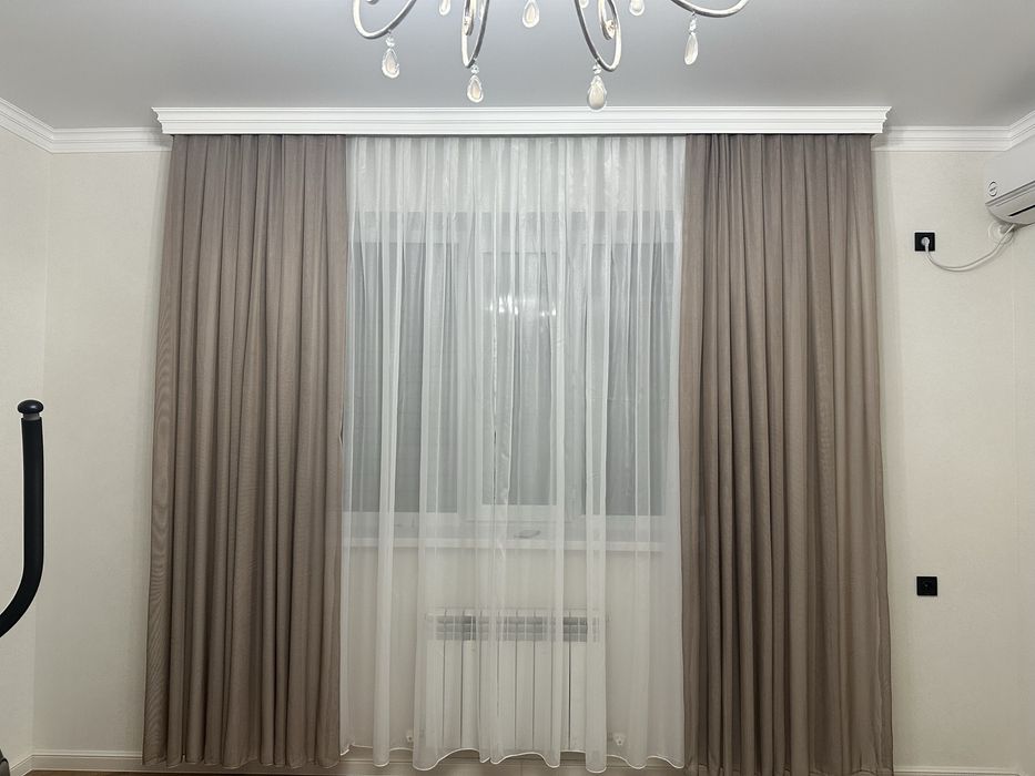 Продам шторы и тюль