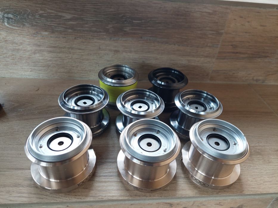 Tamburi rezerva: shimano 14000/10000/5500, daiwa 5500, okuma, fox fx11