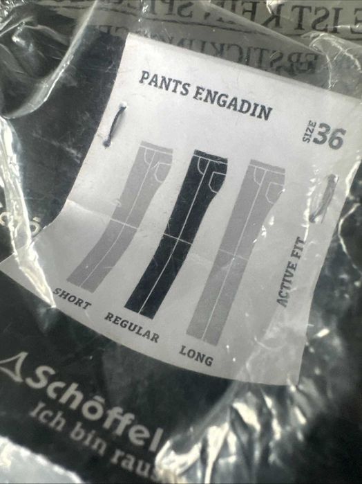 Дамски туристически панталон, Schöffel Engadin, графит, Размер S