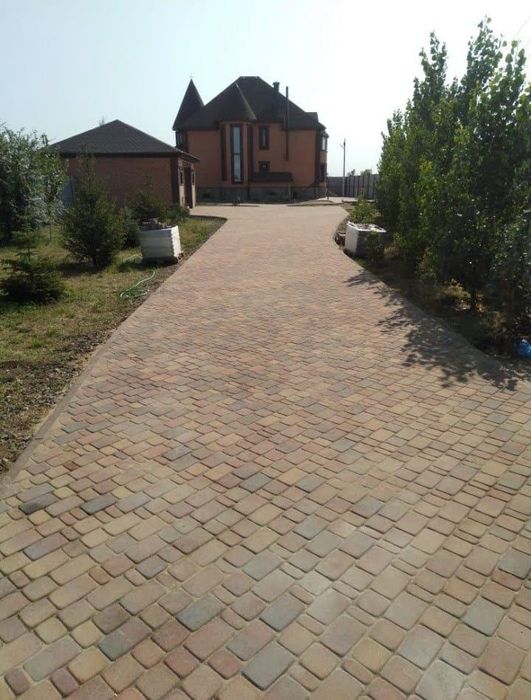 Укладка брусчатки