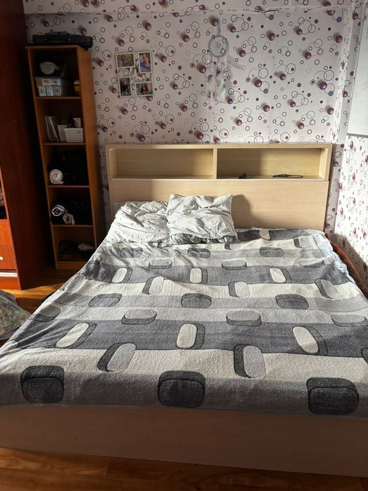 Кровать двухспальная ЛДСП