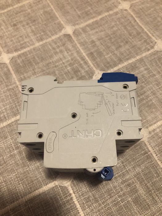 Автоматичен модулен прекъсвач Chint NB1-63H C63A