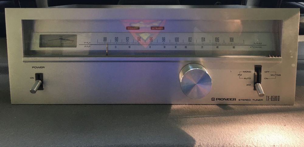 Tuner am fm pioneer, model tx-6500 ii