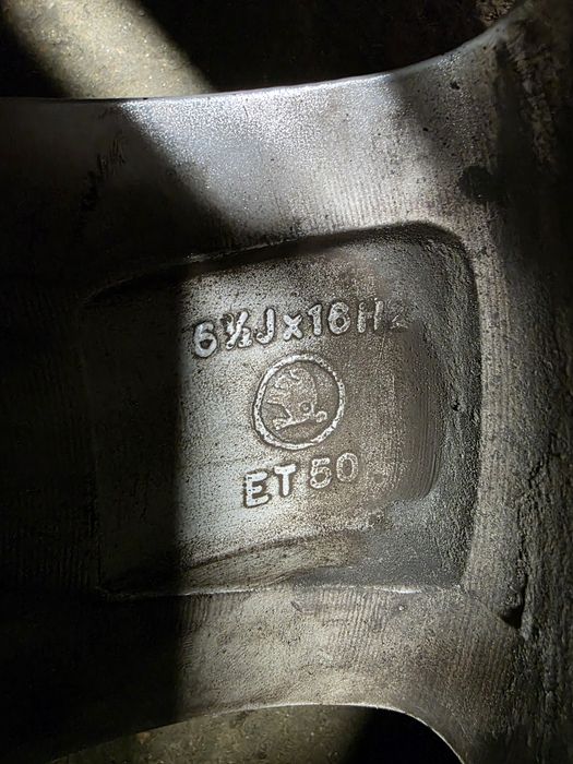5×112/16 цола vw golf pasat sharan touran