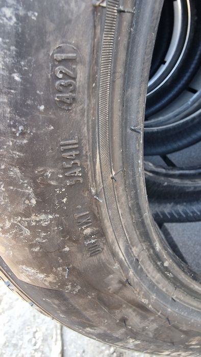 Anvelope 255/45R19 marca Pirelli, DOT 2021,6 mm,M +S